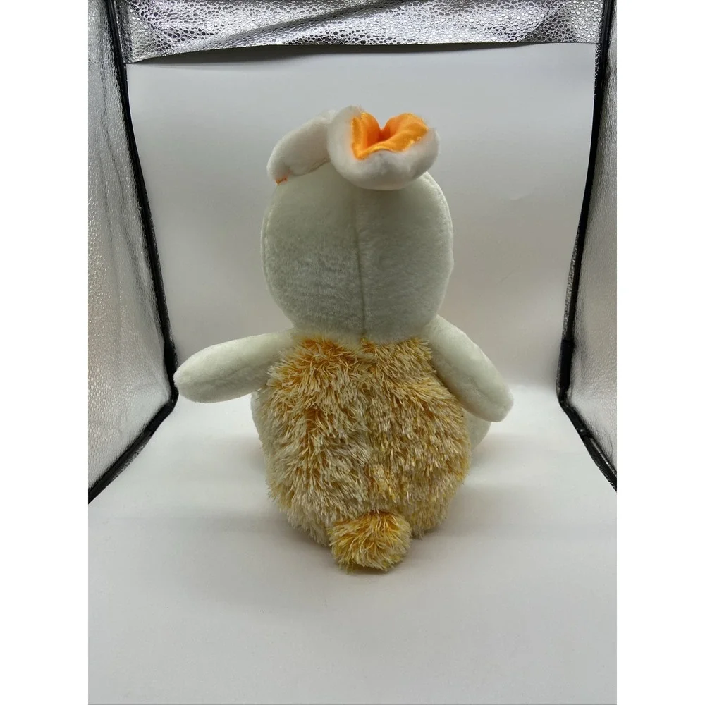 Genich International Orange Bunny Rabbit Plush Easter 10.5